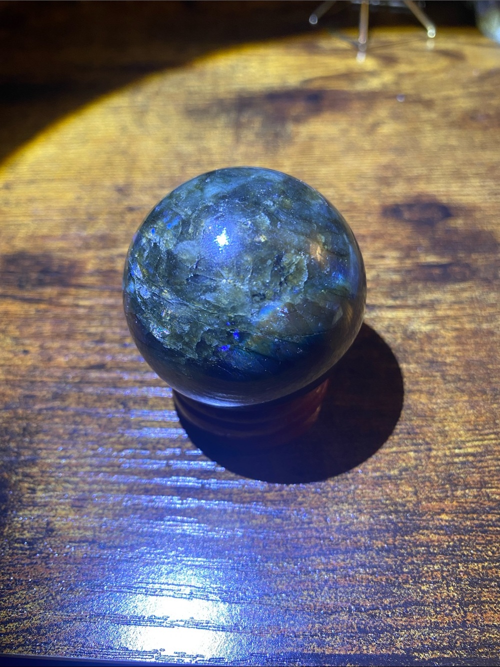 Labradorite Sphere - Picture 8 of 8